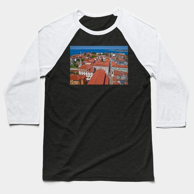 Looking at Zadar. Croatia Baseball T-Shirt by vadim19